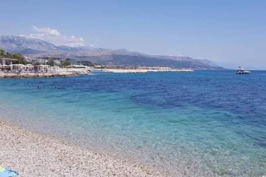 Bright And Colourful Apartment Luce -Sandy Beach Split Extérieur photo